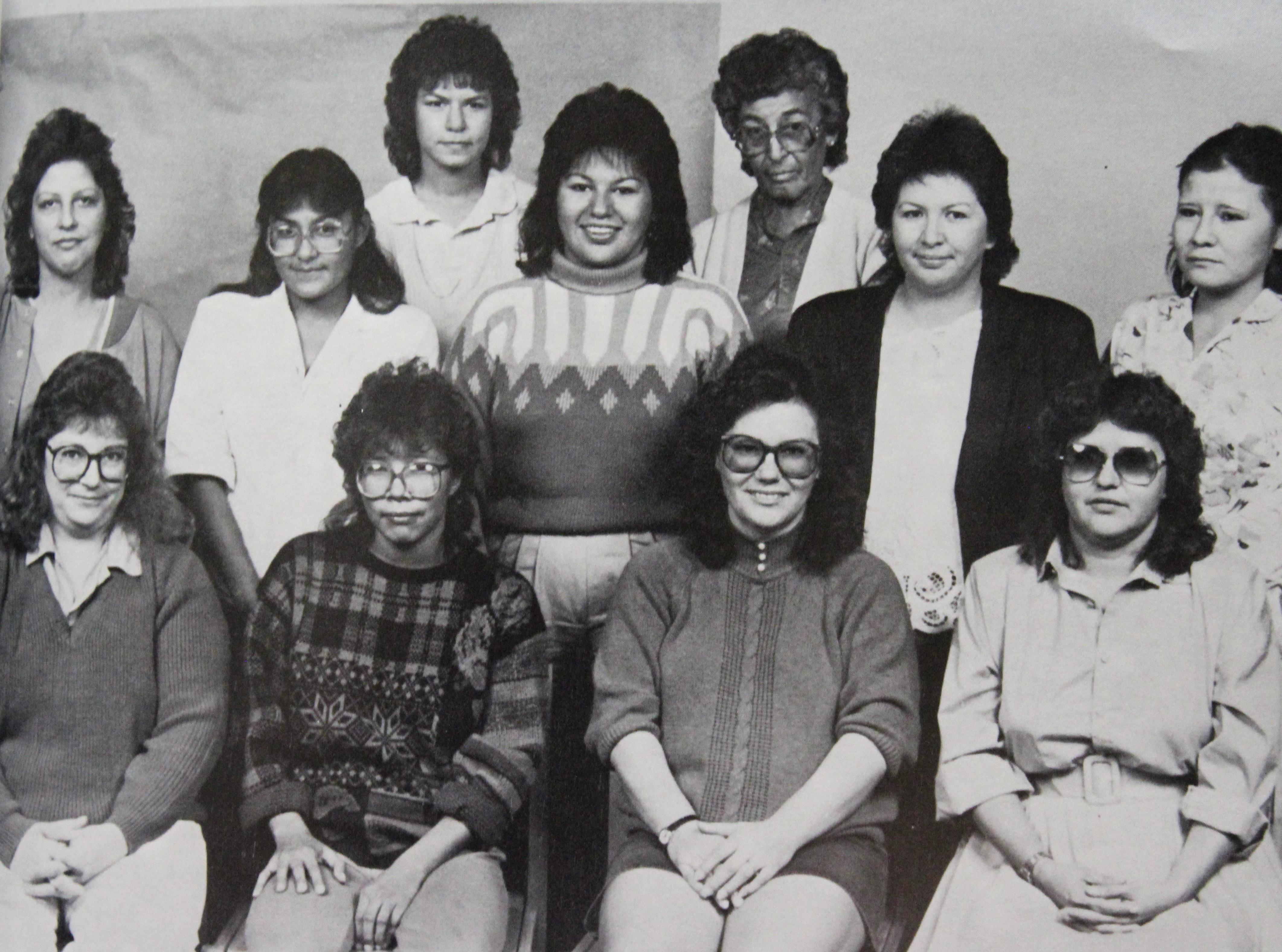 1991年，底特律湖学院卫星校区的商学院学生